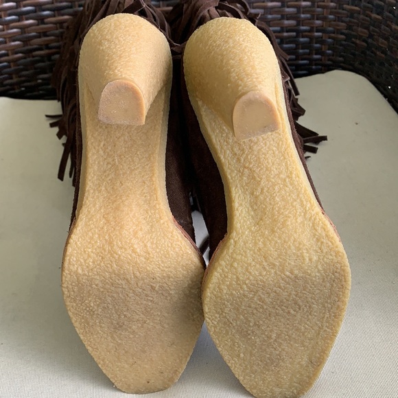 Michael Kors Suede Western Fringe Boots ( Free Shipping, Final Price) - Picture 8 of 15